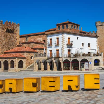 Letras Cáceres, Spain