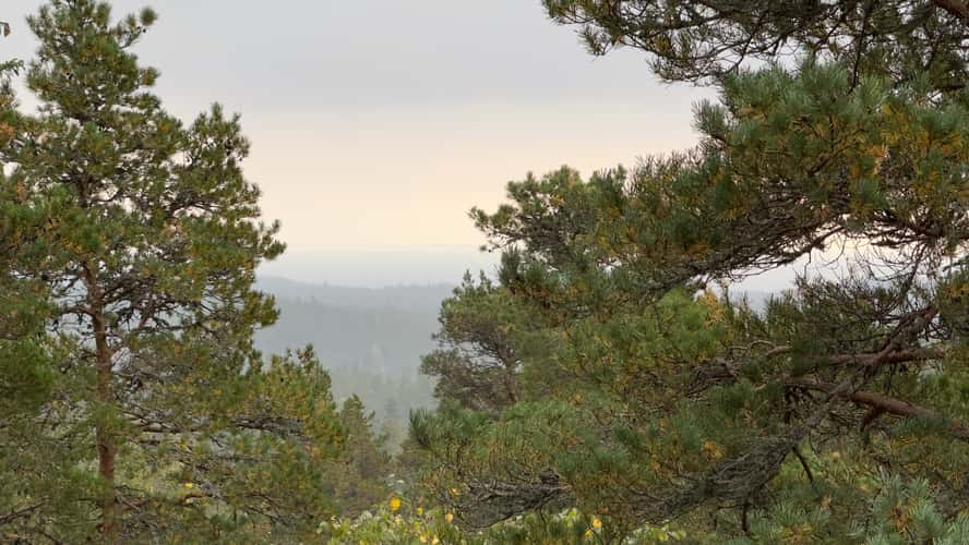 Lilla Trollkyrkan, at Tiveden Nationalpark