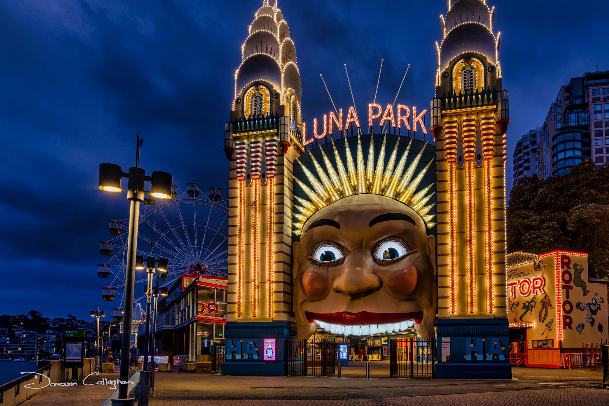 Luna Park, Milsons Point, Sydney, Australia