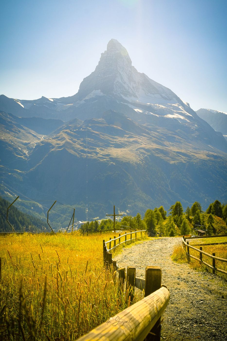 Matterhorn from 5 Seenweg, Zermatt, Switzerland