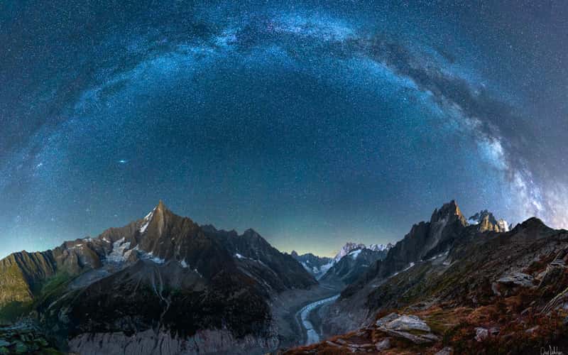 Mer de Glace from Signal Forbes