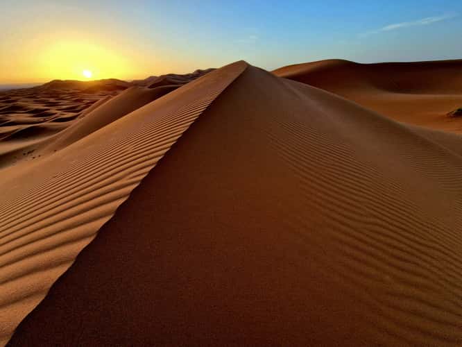 Merzouga dunes, Morocco