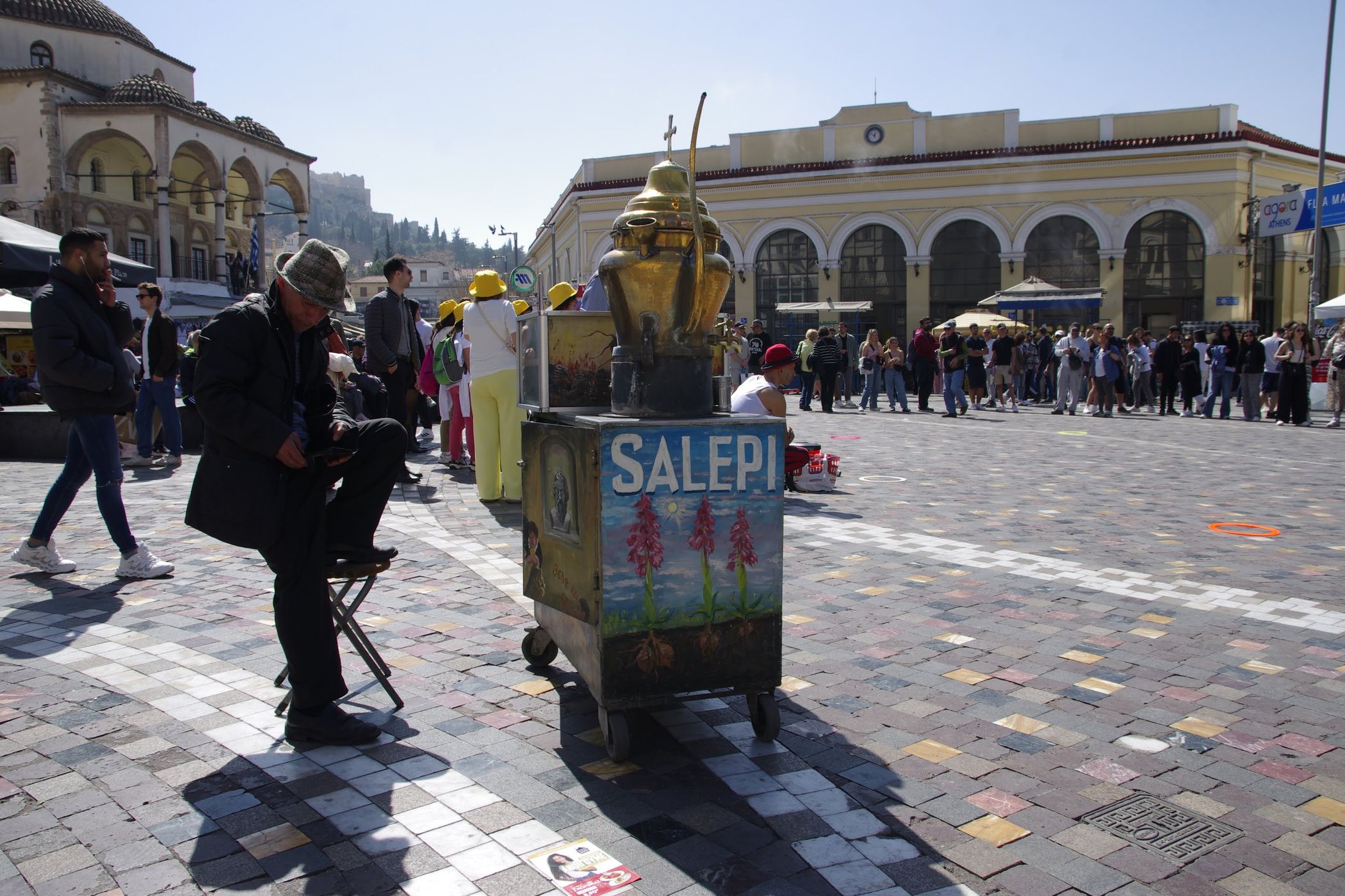Monastiraki Square, Athens, Greece