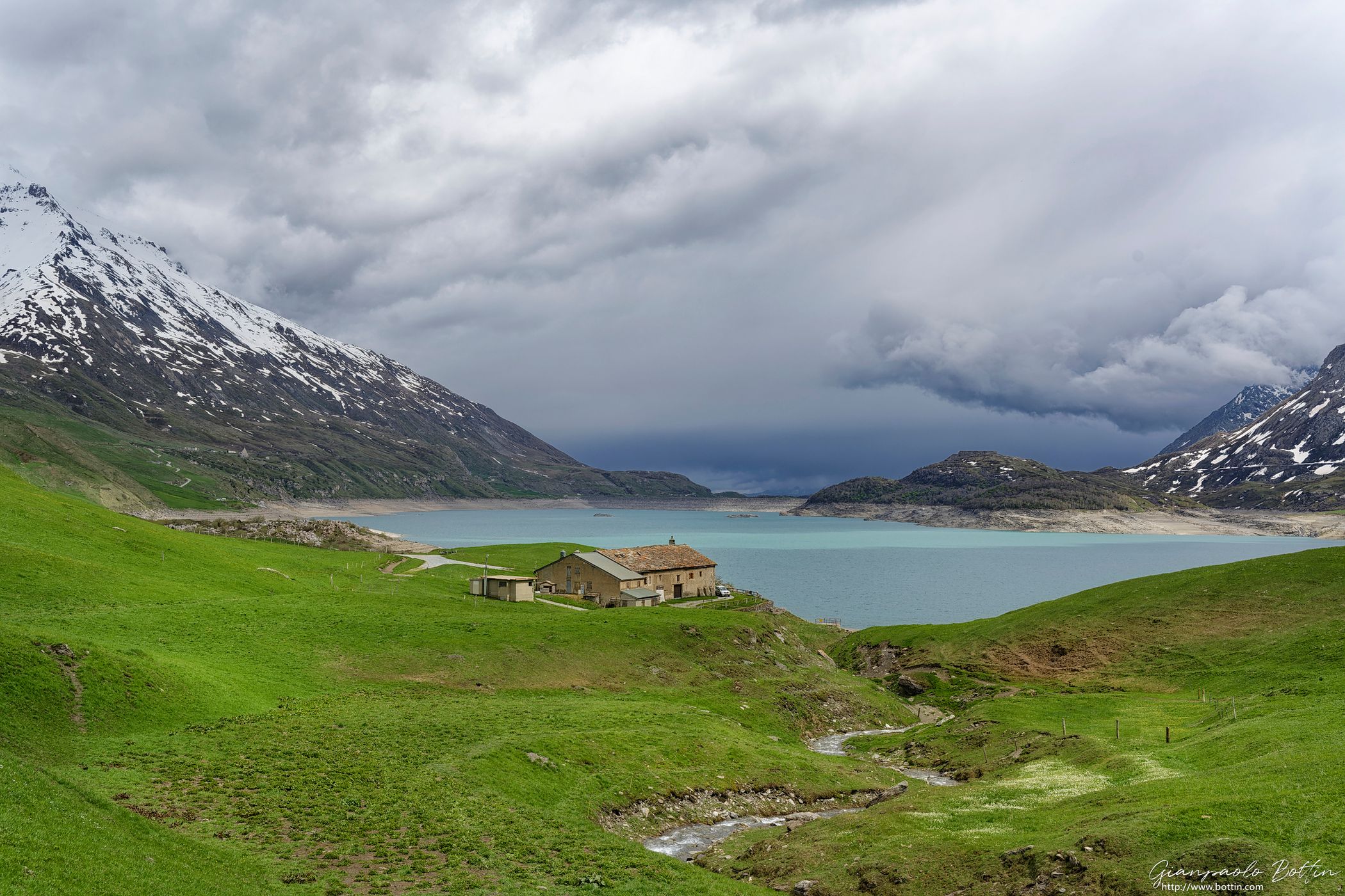 Mont Cenis lake, Alps, France, France