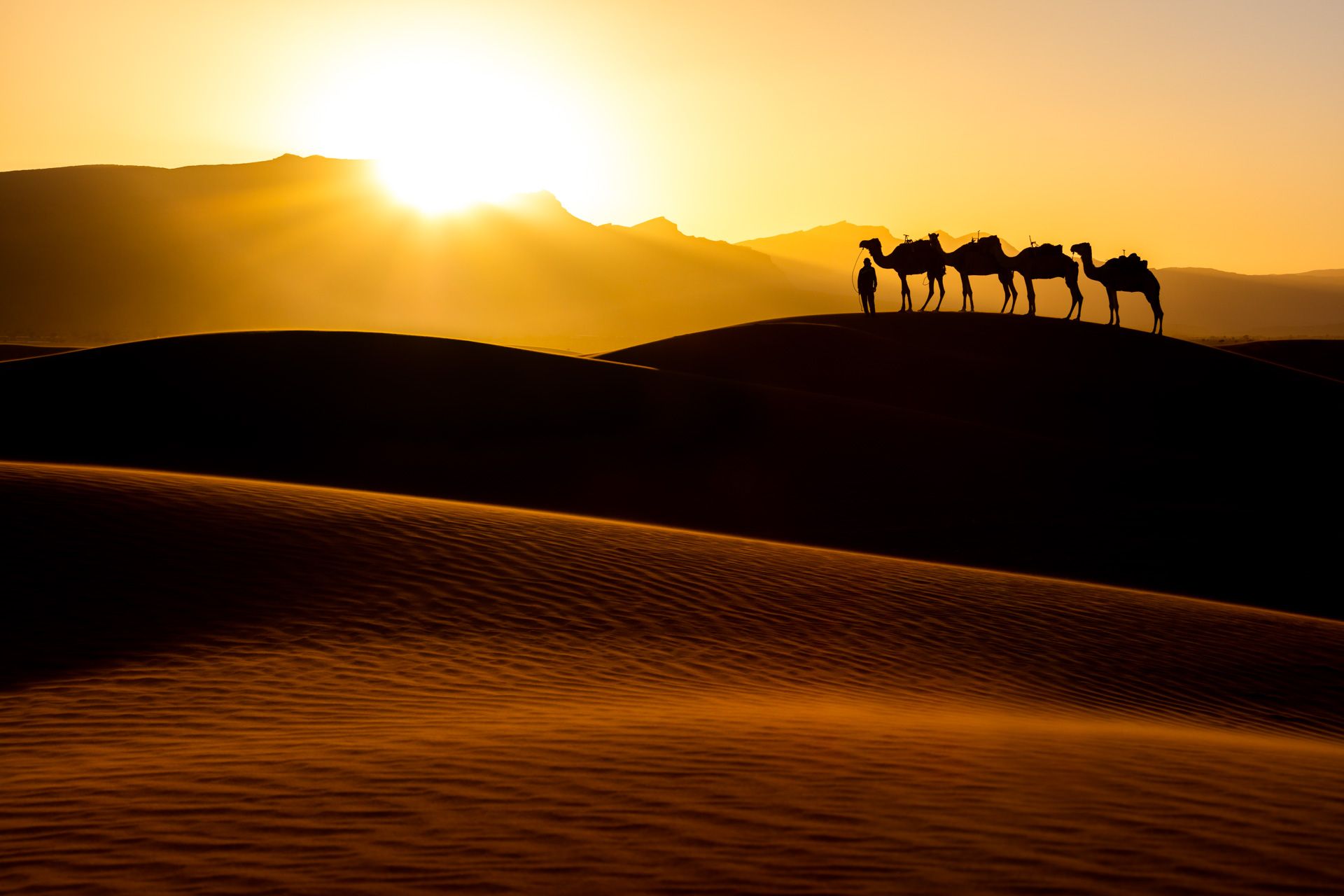 Moroccos Sahara Desert, Morocco