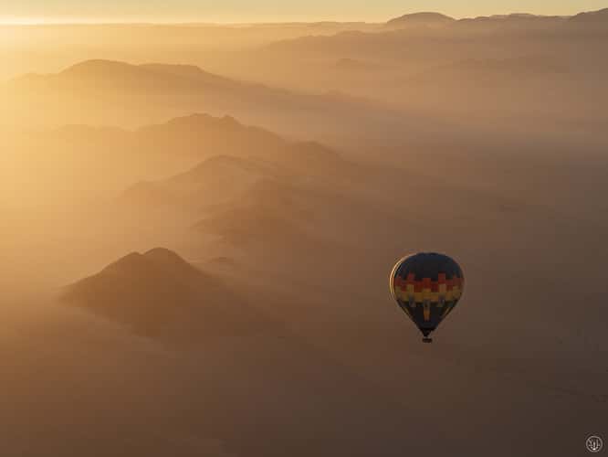 Namib Naukluft National Park air balloon