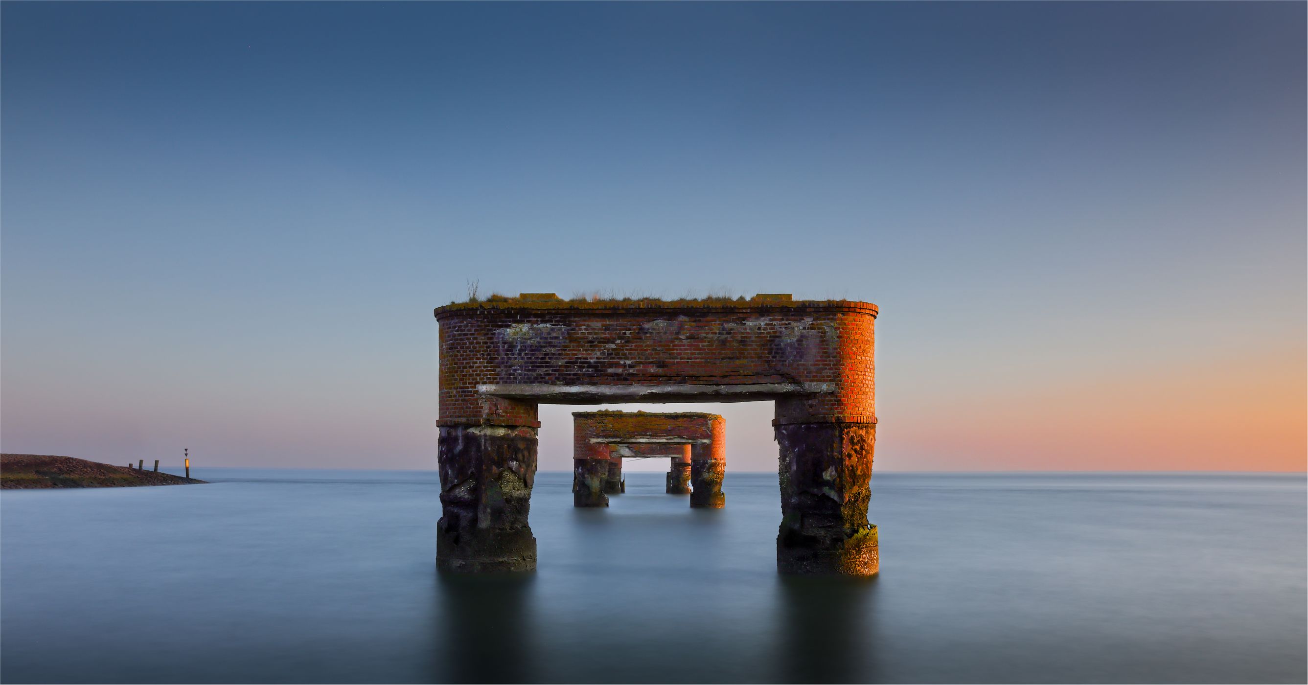 Old Pier, Butjadingen, Germany