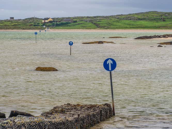 Omey Island Beach Crossing