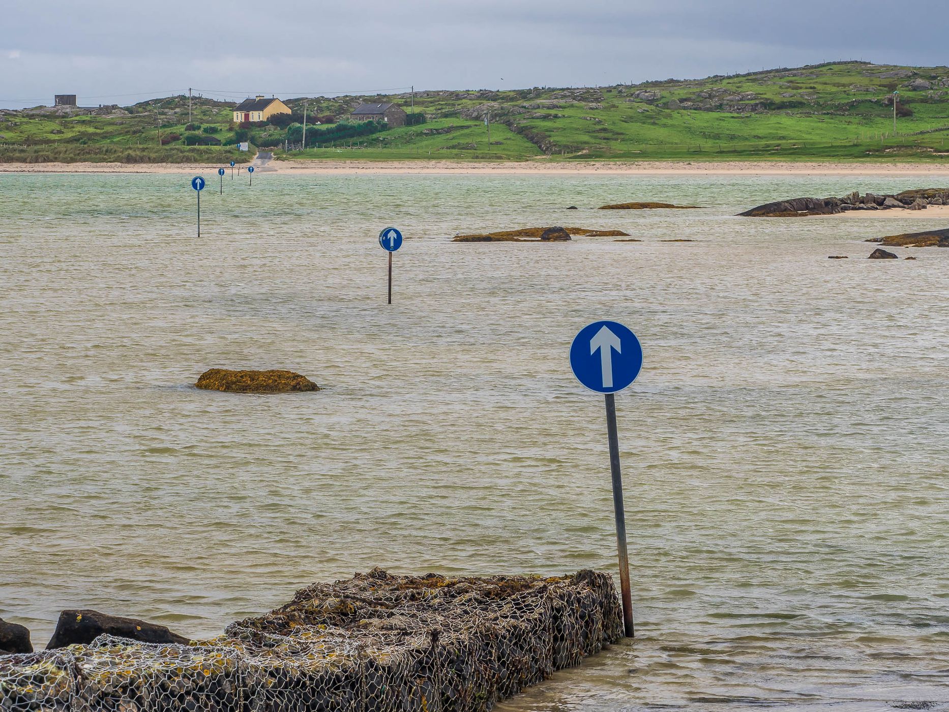 Omey Island Beach Crossing, Ireland