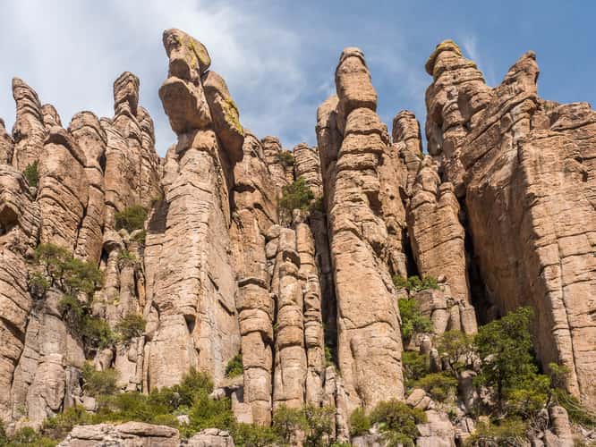 Organ Pipe Rock Formations