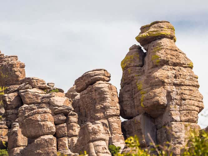 Organ Pipe Rock Formations