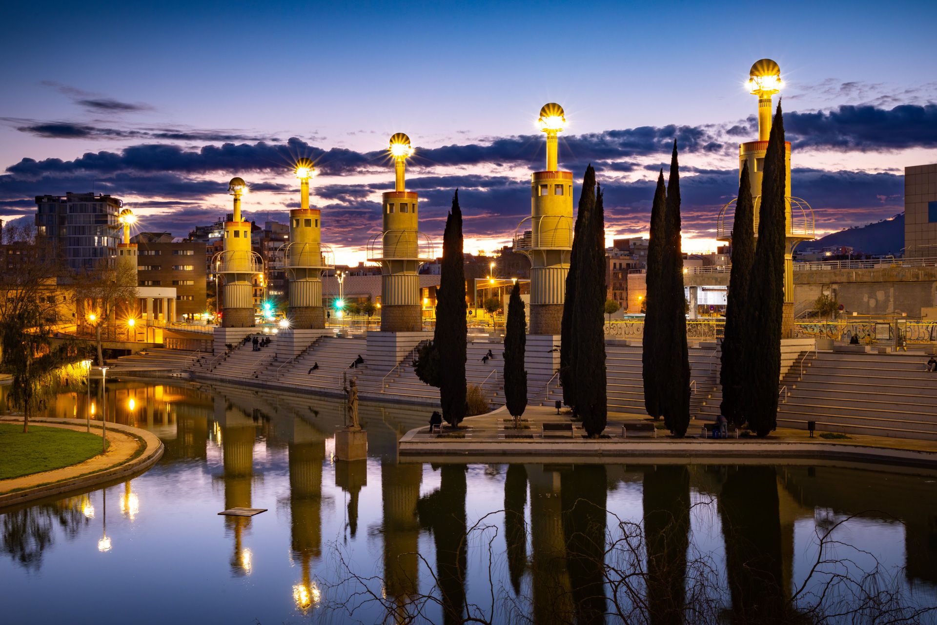 Parc de l'Espanya Industrial, Barcelona, Spain