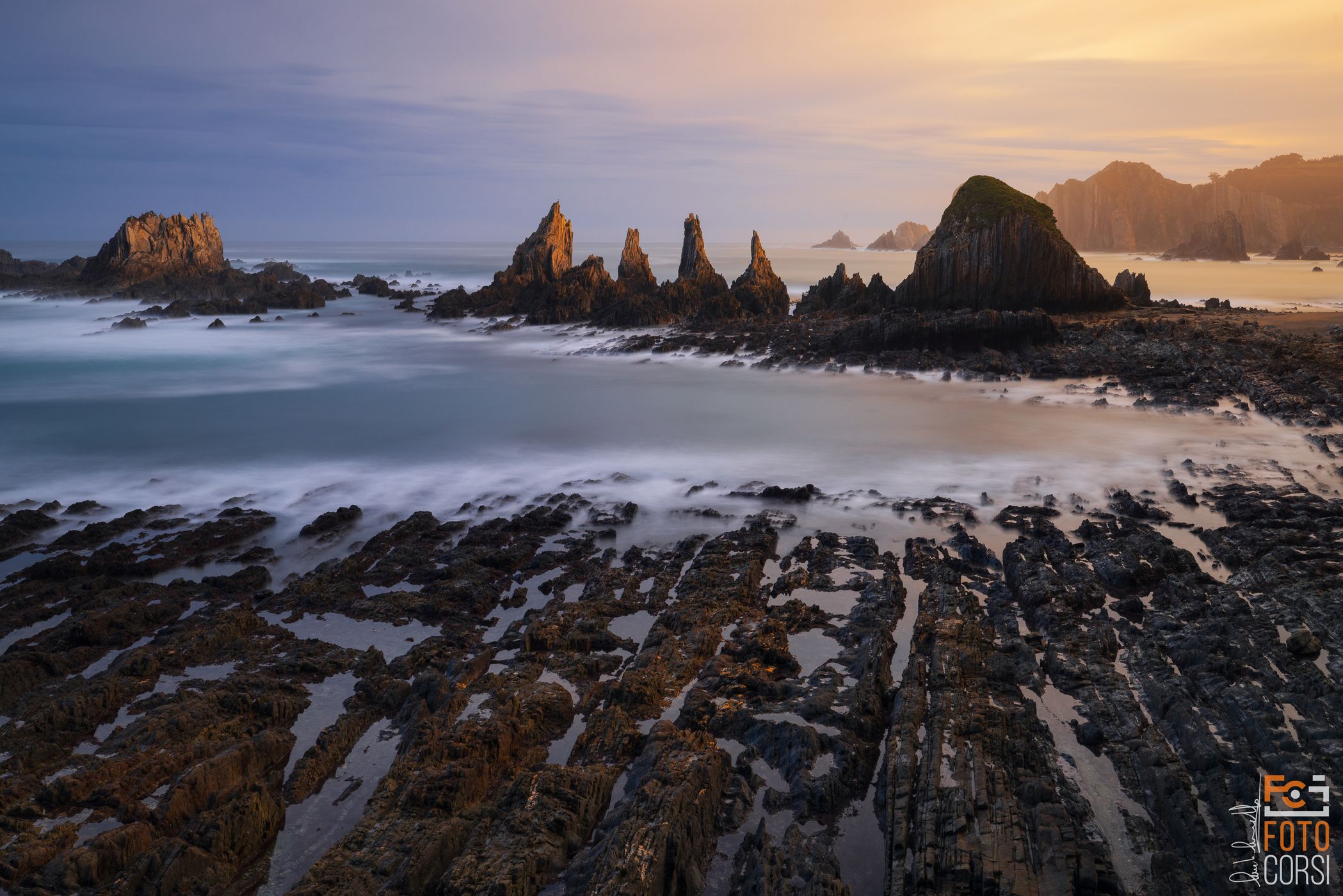 Playa de Gueirúa, Spain