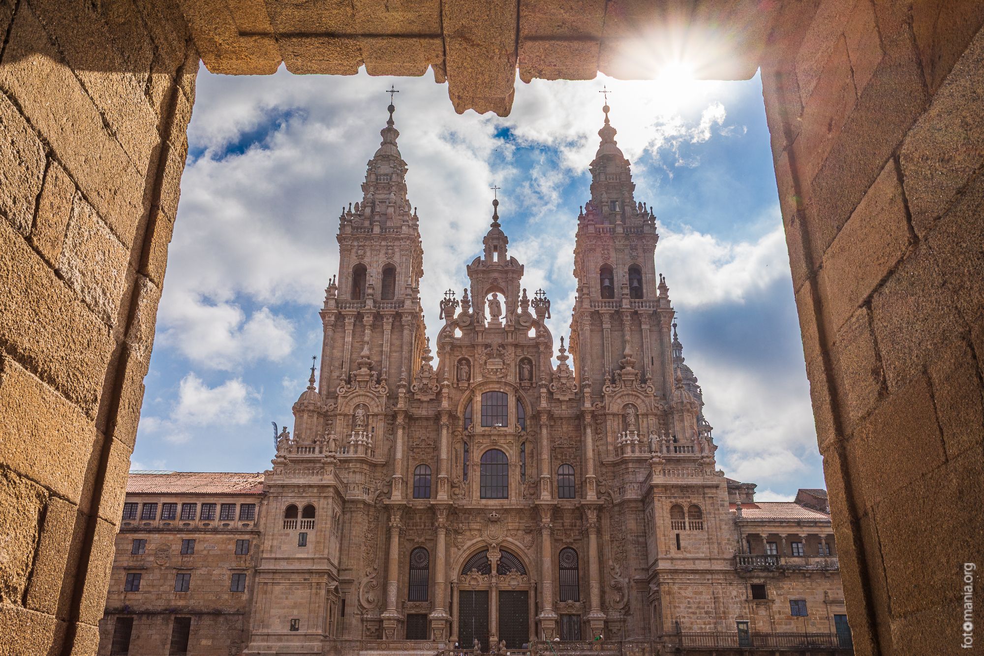 Praza do Obradoiro/ Obradoiro's Square, Spain