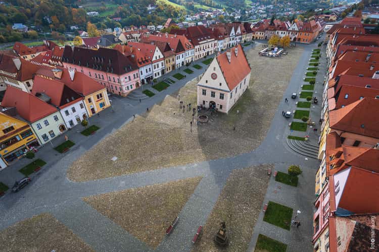 Radničné námestie, Bardejov