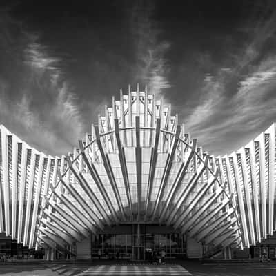 Reggio Emilia AV Mediopadana Railway Station, Italy