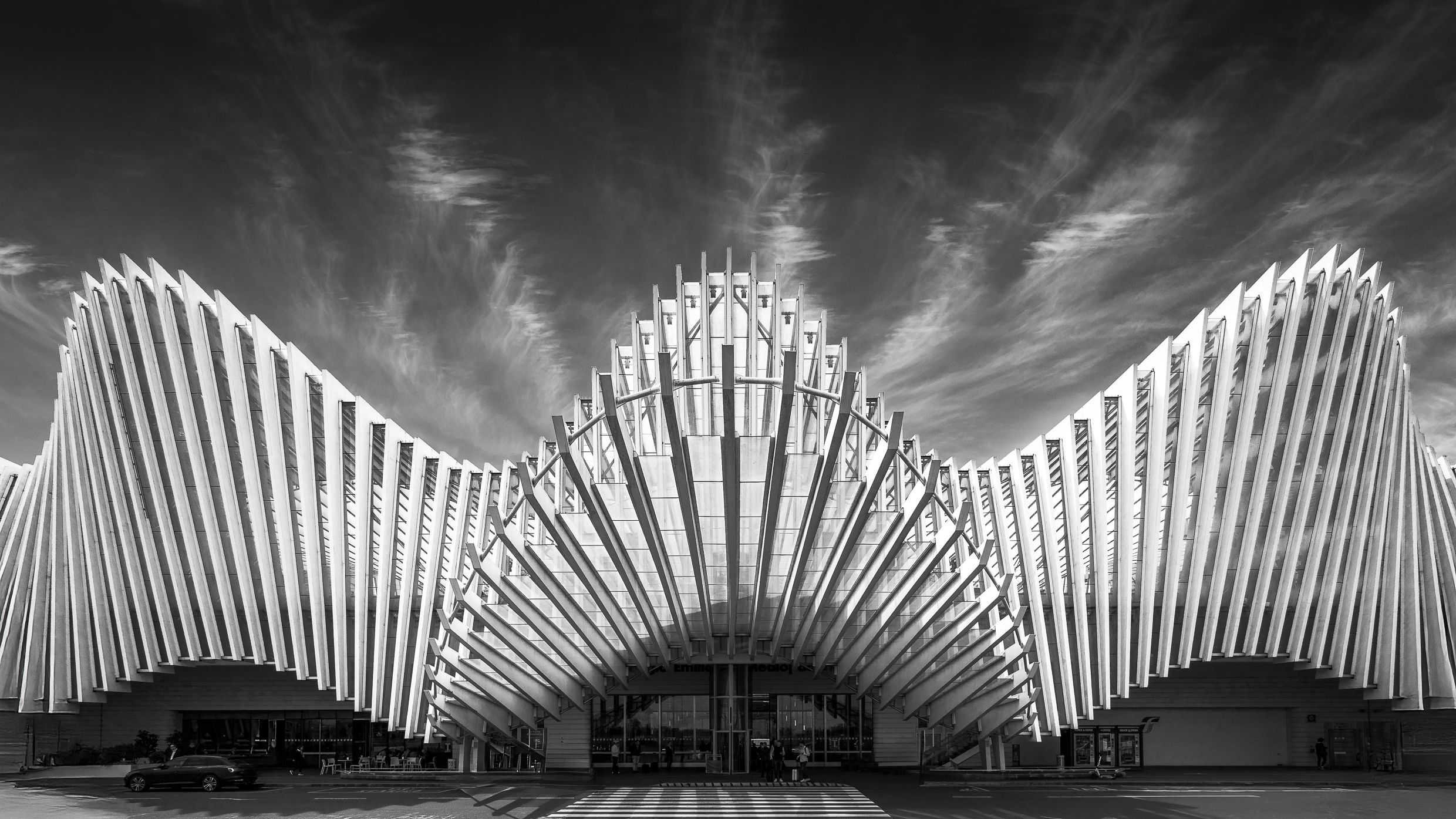 Reggio Emilia AV Mediopadana Railway Station, Italy