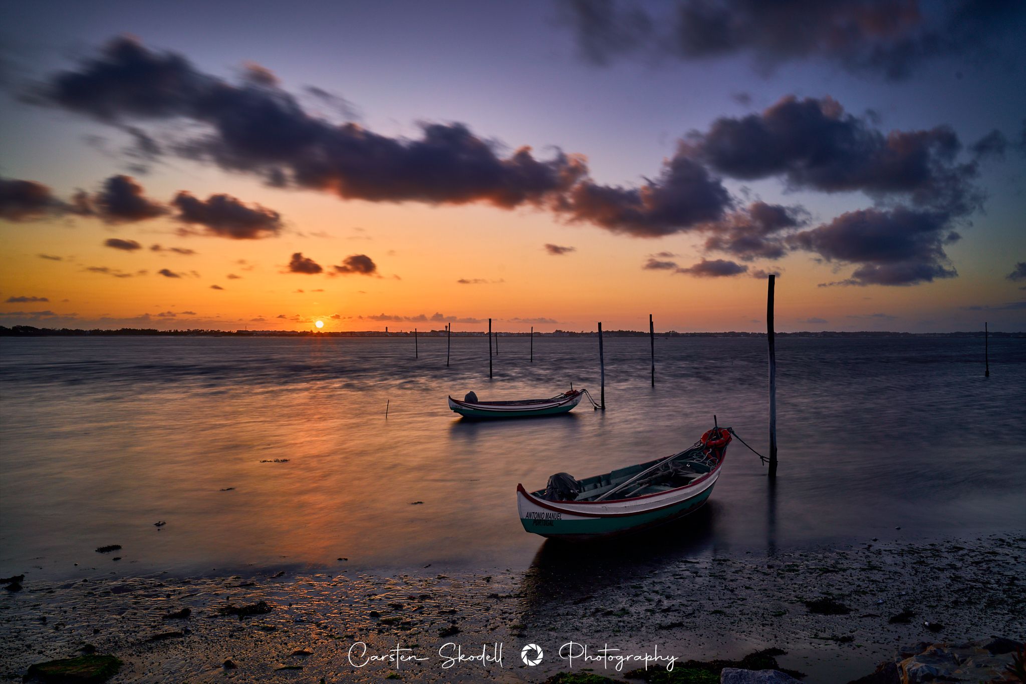Ria de Aveiro Bunheiro, Portugal
