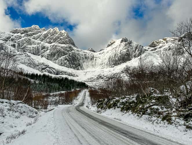 Road to Nusfjord, Lofoten