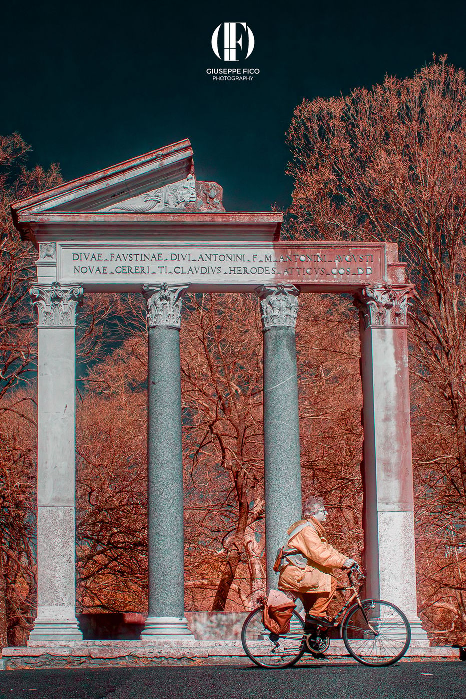 Roma, Villa Borghese - Tempio di Antonio e Faustina, Italy