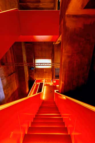 Staircases inside Ruhrmuseum Essen