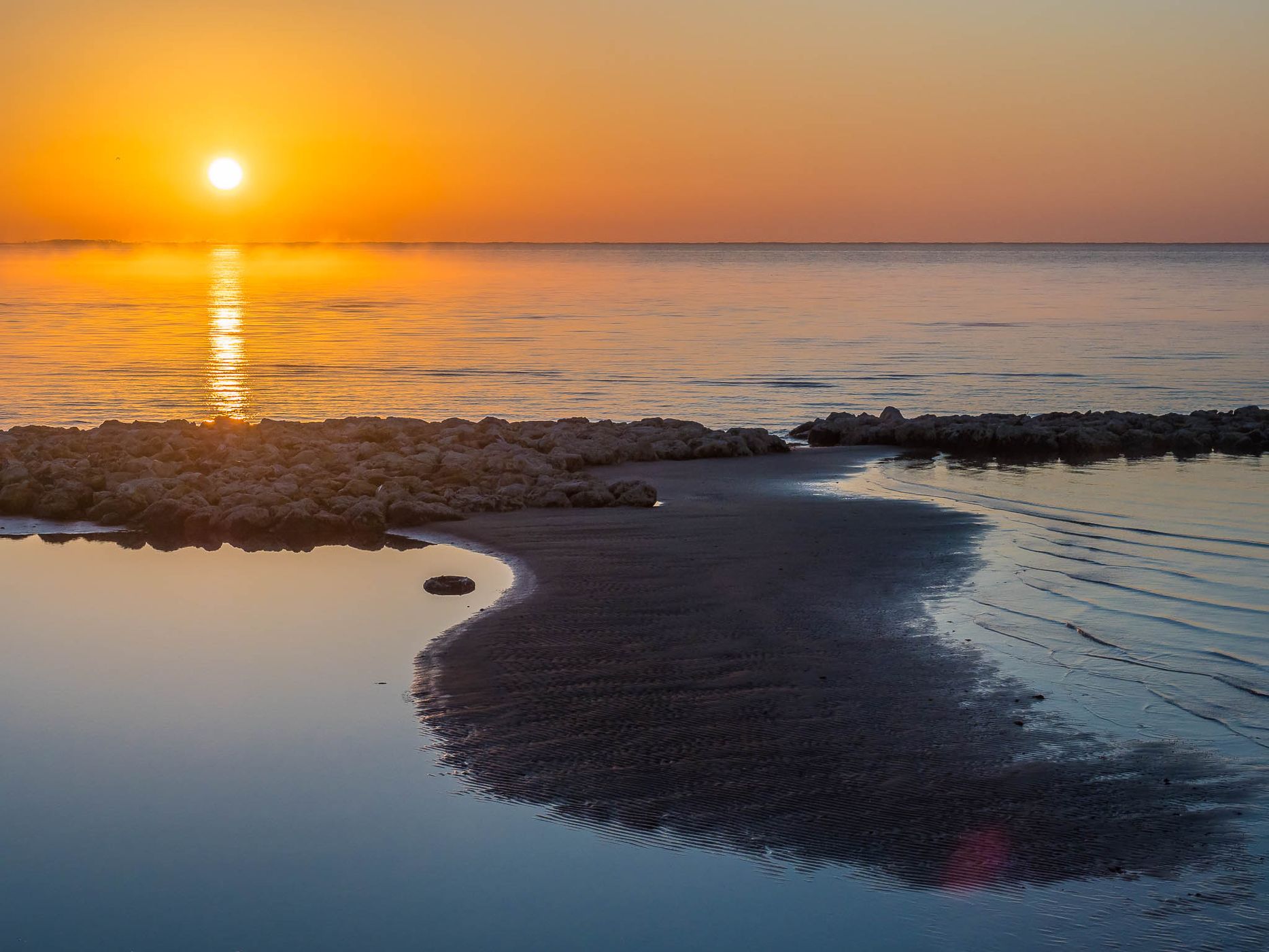 Saint George Sound Sunrise, USA