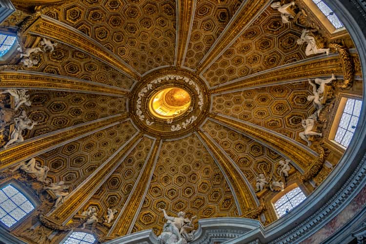 Sant Andrea al Qurinale church, Bernini