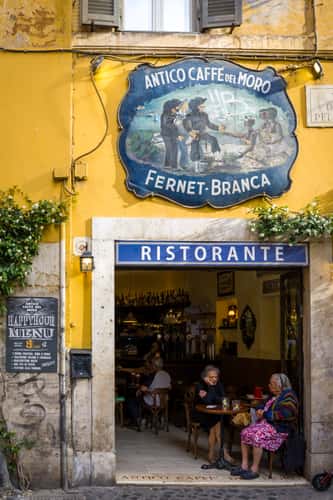 Scenic Bar in Trastevere