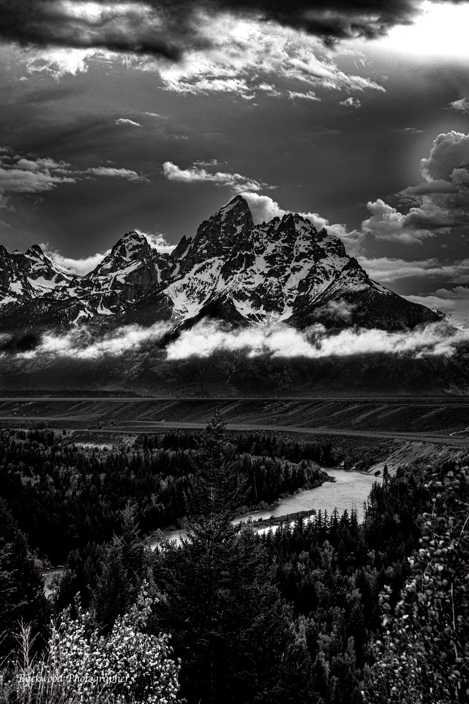 Snake River Junction, Grand Teton NP, Wyoming, USA