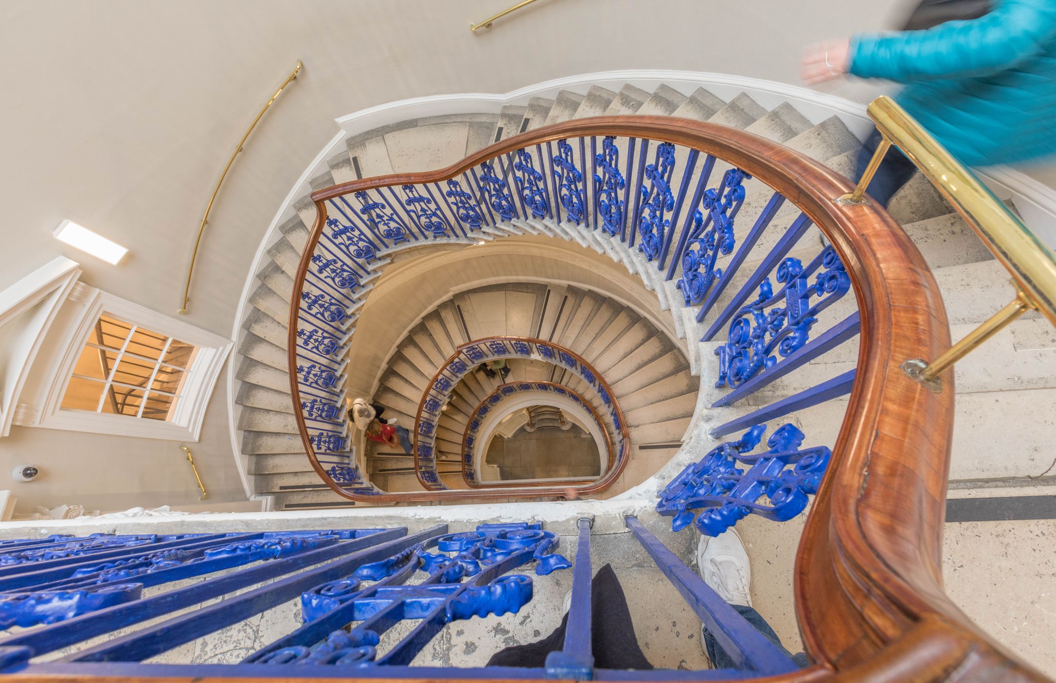 Stairwells of the Somerset House, London, United Kingdom