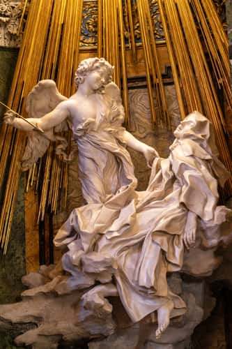 St. Teresa in Ecstasy, in Santa Maria della Vittoria church