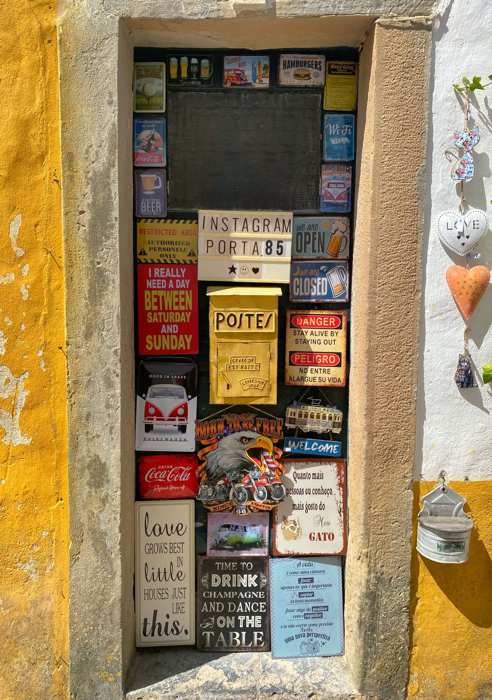 Streets of Obidos, Portugal