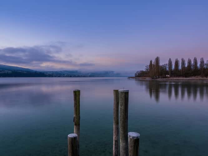 Sunrise over Lake Constance