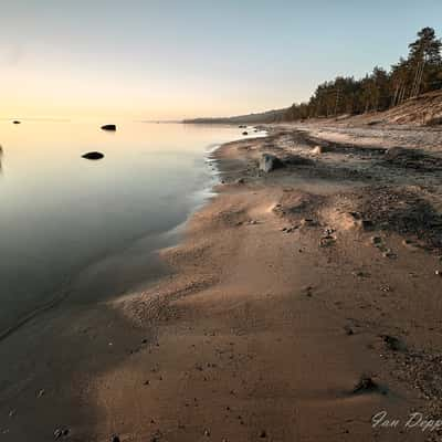 The Kaberneeme beach, Estonia