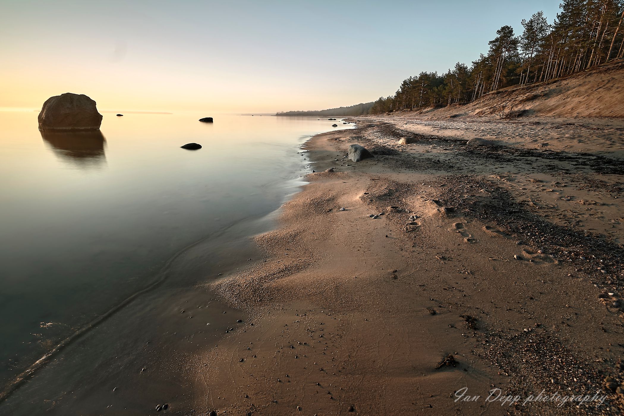 The Kaberneeme beach, Estonia