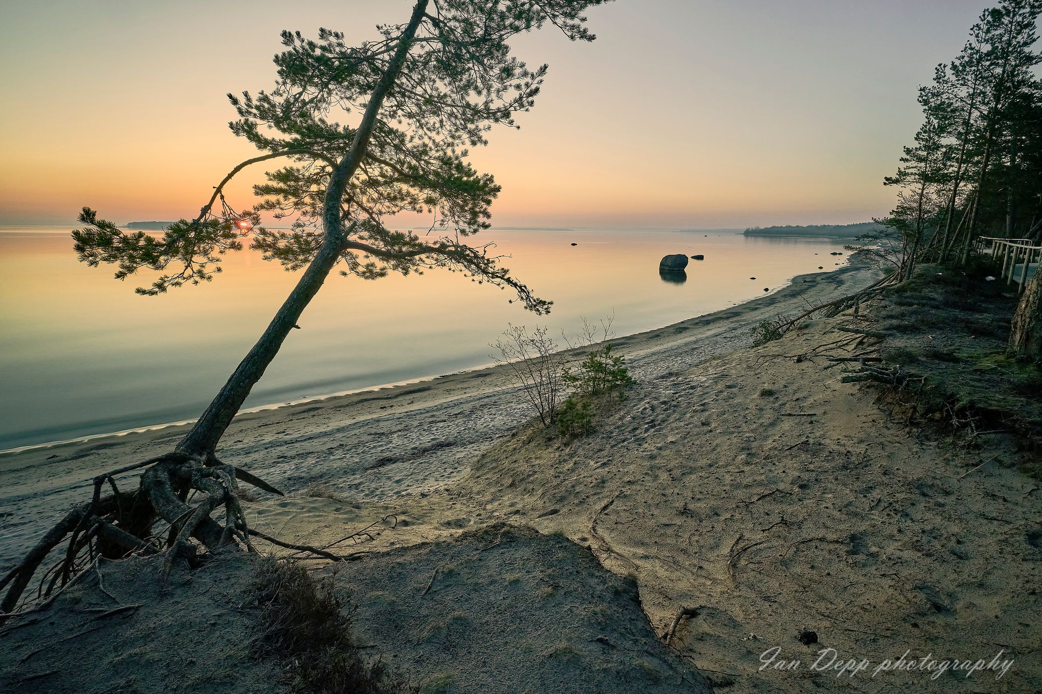The Kaberneeme beach, Estonia
