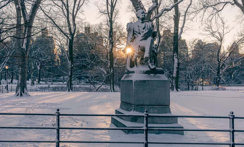 The Mall and Literary Walk, Central Park, NYC