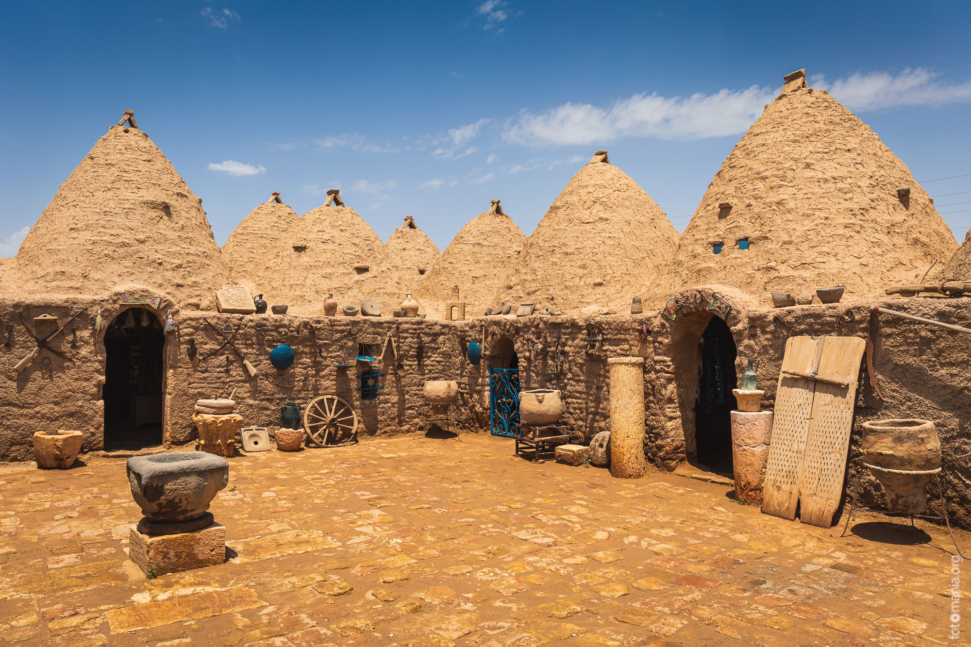 Traditional houses in Harran, Turkey (Türkiye)