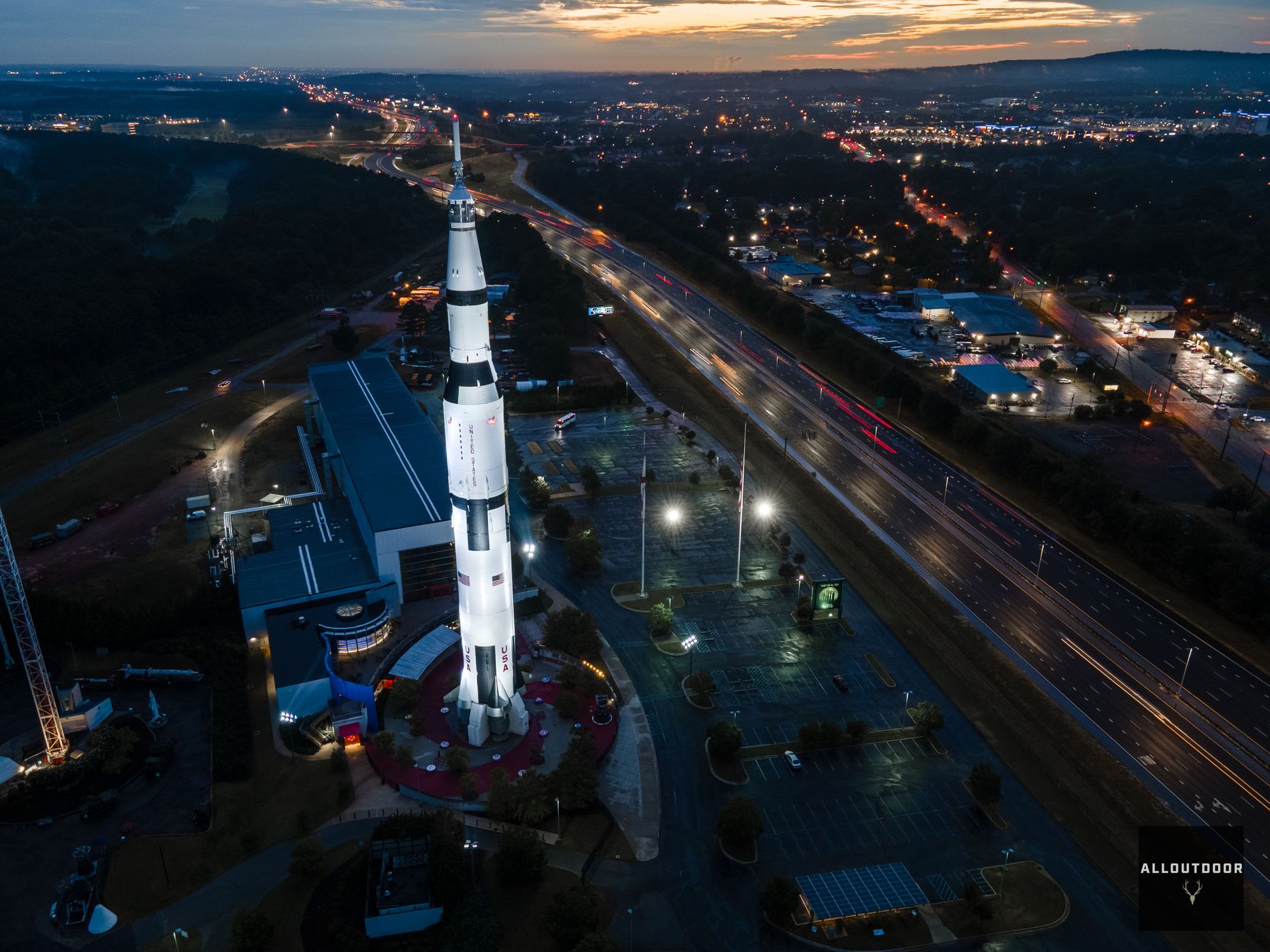 U.S. Space & Rocket Center Exterior, USA