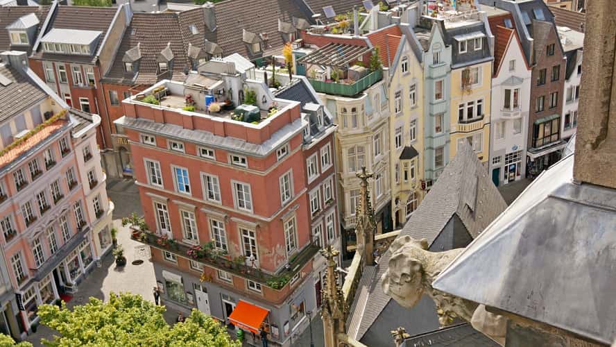 View from Aachen Cathedral