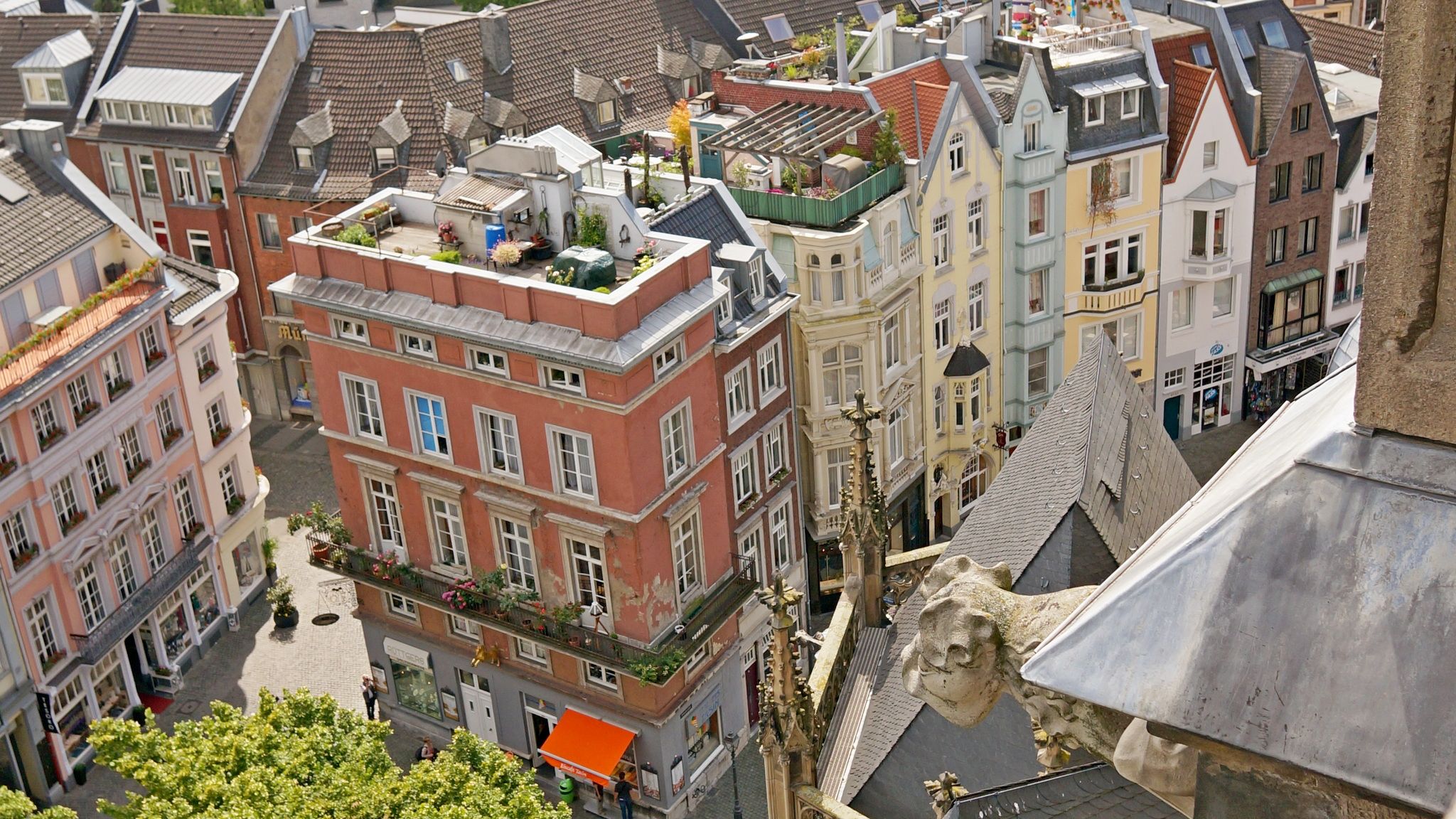 View from Aachen Cathedral, Germany