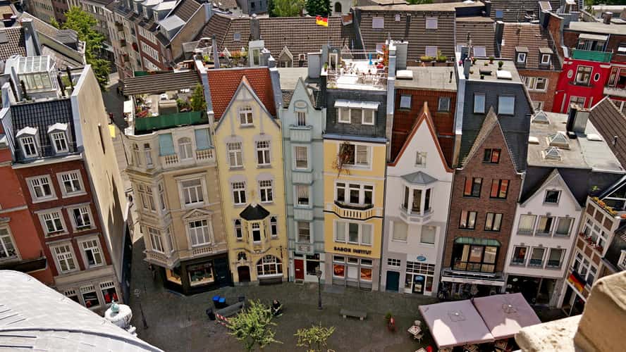 View from Aachen Cathedral