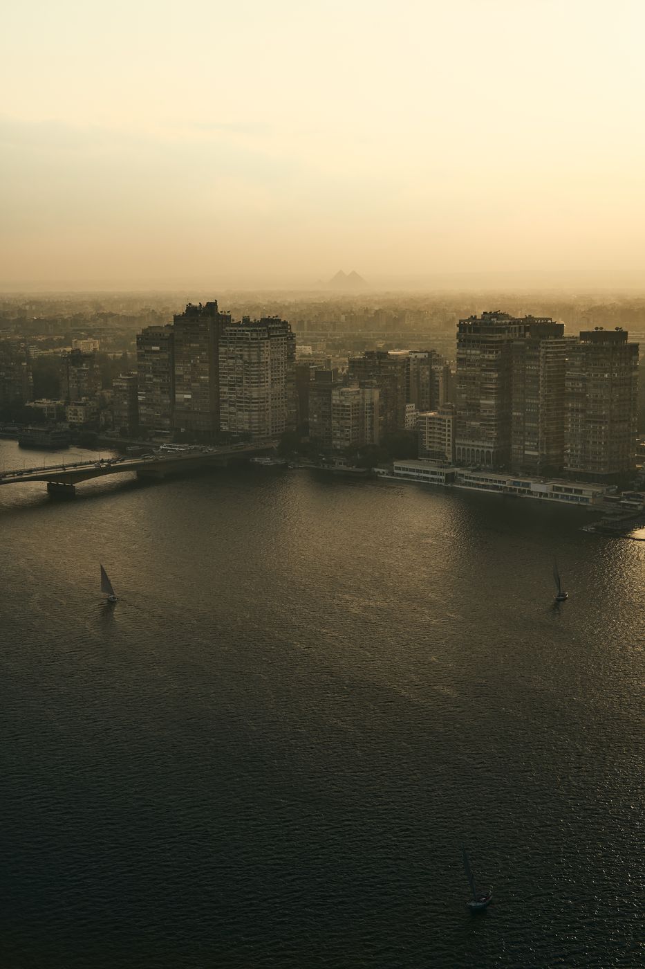 View from Hilton Hotel, Egypt