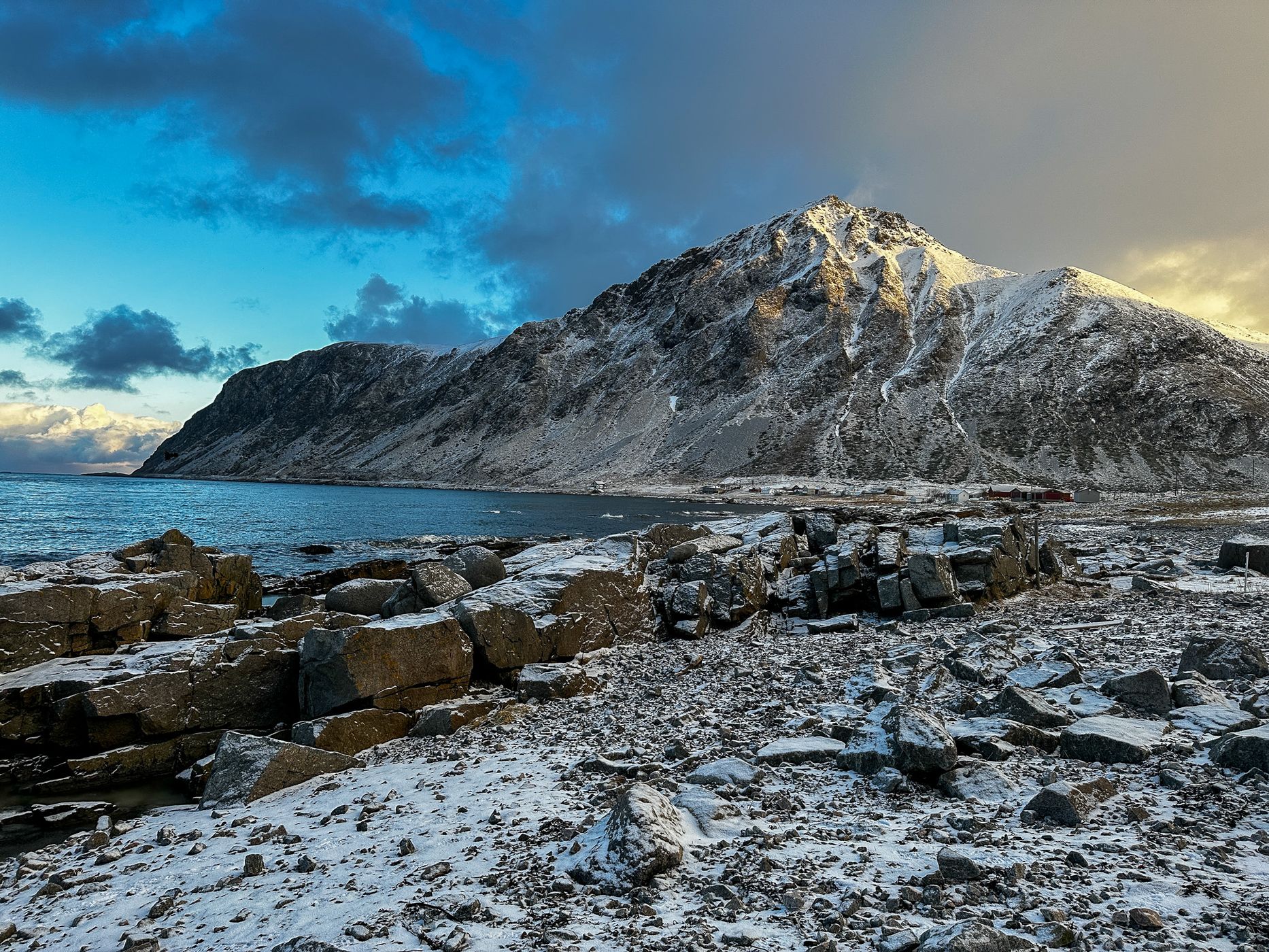 View on Flakstad, Norway