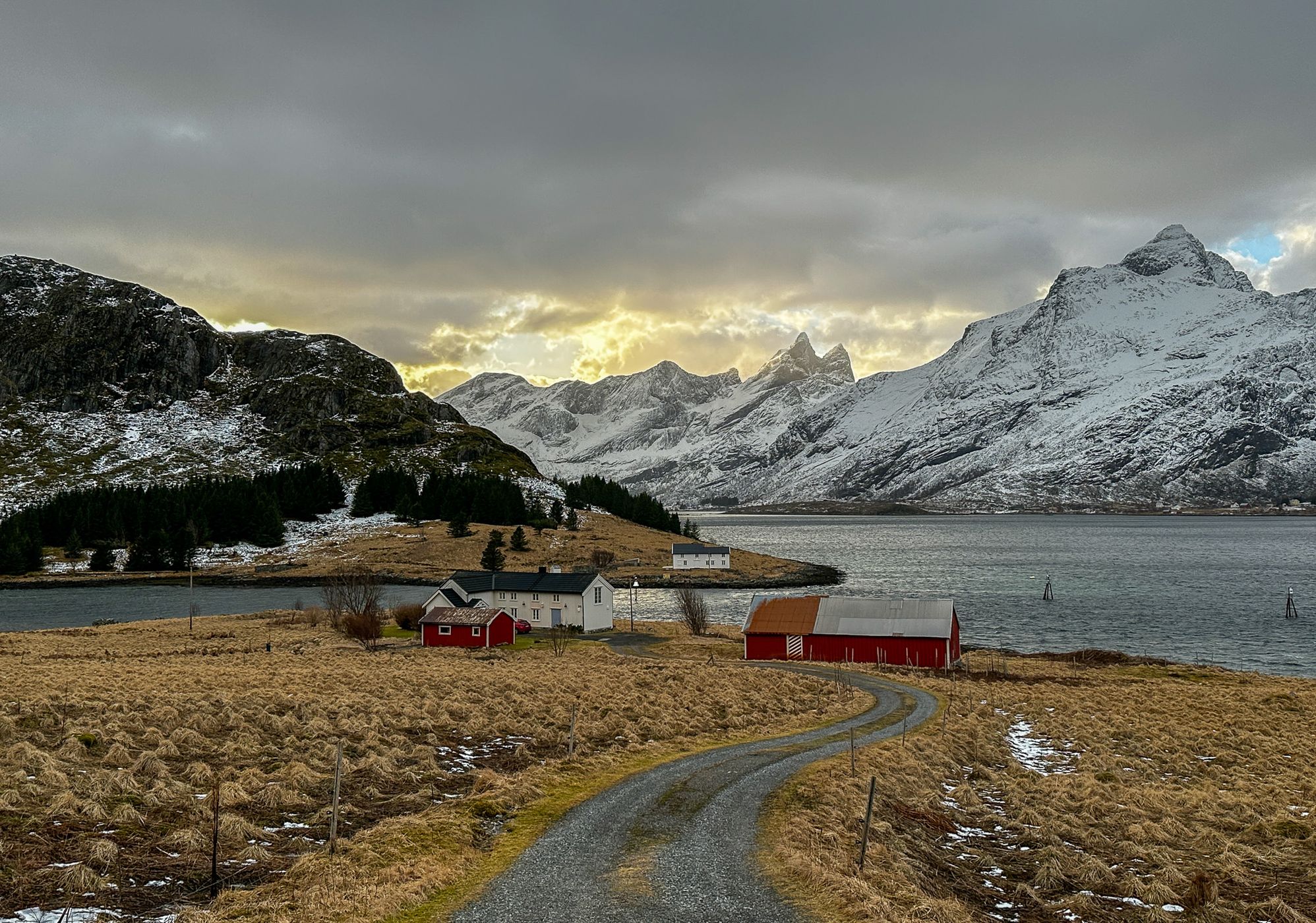 View on Selfjord, Norway