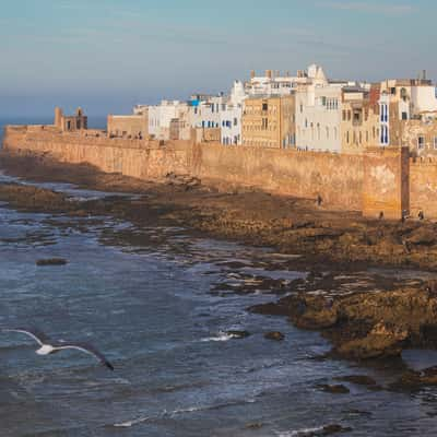 View over medina of Essaouira, Morocco