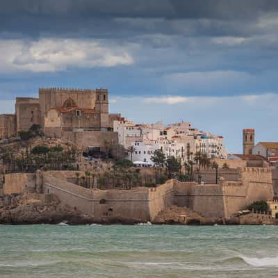 View Peniscola fortress, Spain