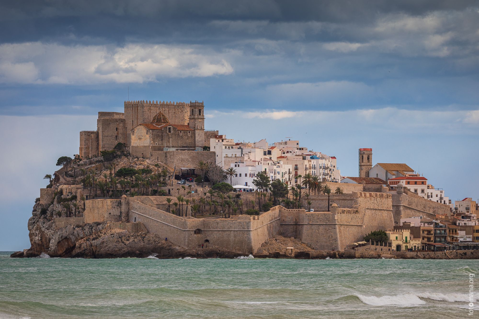 View Peniscola fortress, Spain