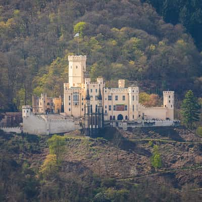 View to Stolzenfels Castle, Germany