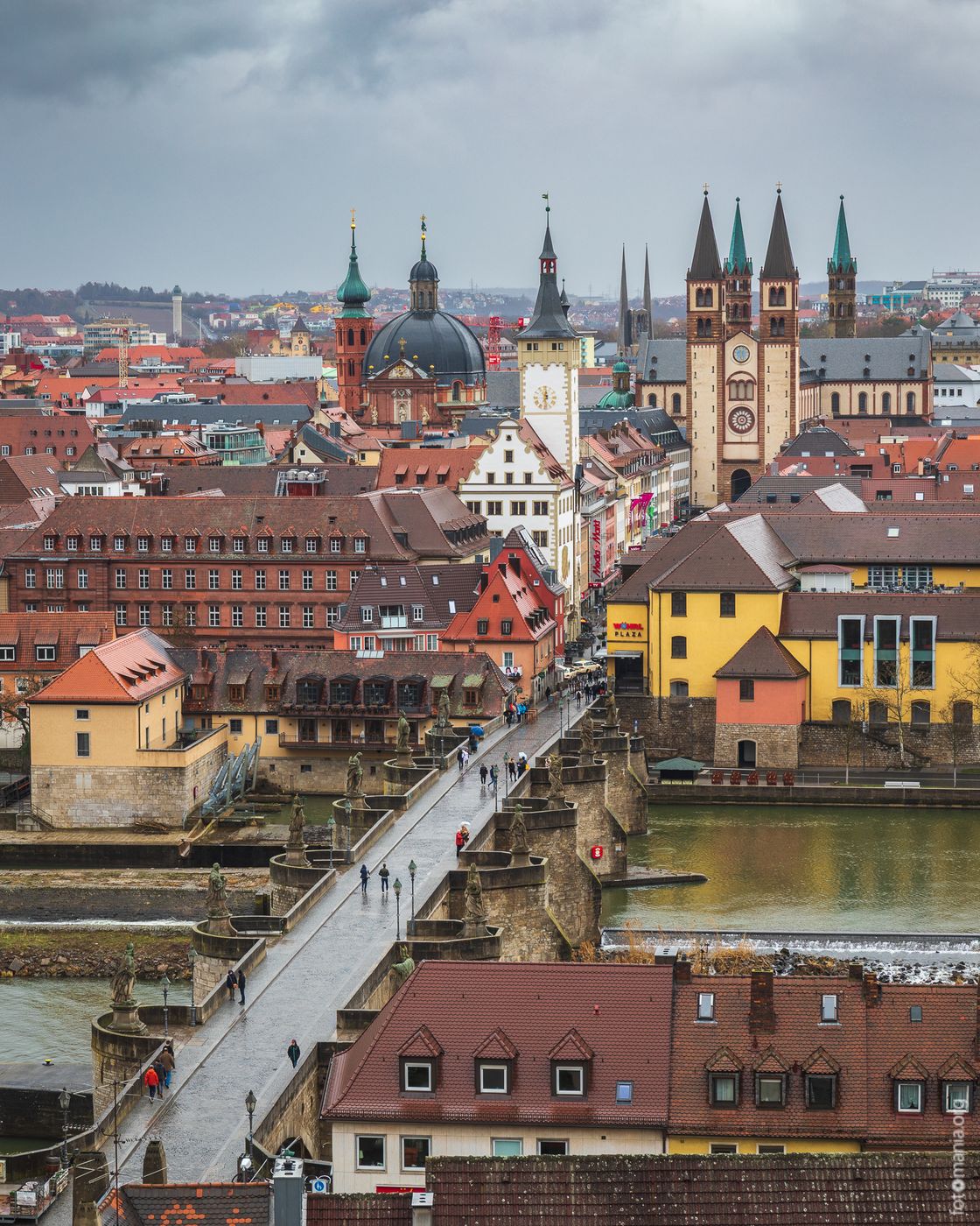 Würzburg City Centre, Germany